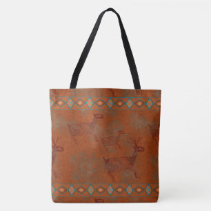Südwest-Canyons-Elch-Petroglyphe Tasche