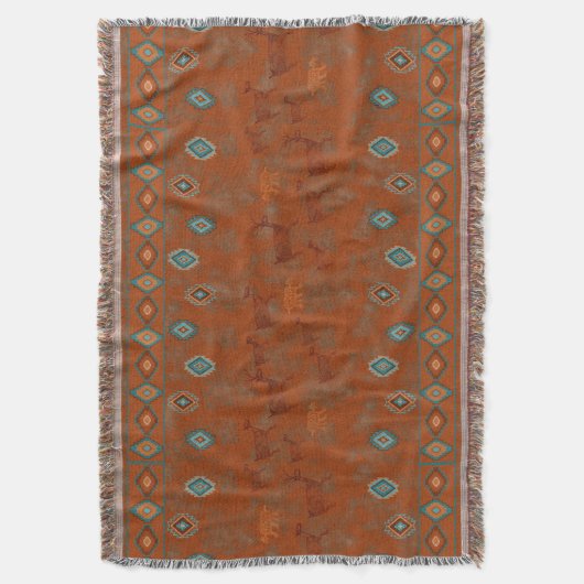 Südwest Canyons Petroglyphs Decke (Vorderseite Vertikal)