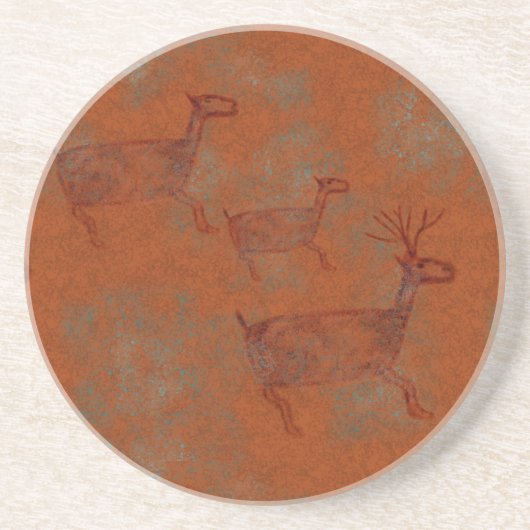Südwest Canyons Petroglyphs Getränkeuntersetzer (Vorne)