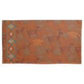 Südwest Canyons Petroglyphs Kissenbezug (Vorderseite-Links)