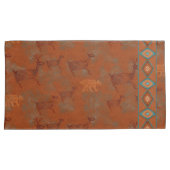 Südwest Canyons Petroglyphs Kissenbezug (Vorderseite-Rechts)