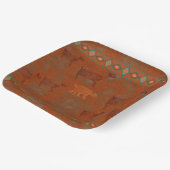 Südwest Canyons Petroglyphs Pappteller (Gewinkelt)