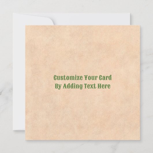 Südwest Chile Kranz auf rustikalem Grün-Holzfenste Mitteilungskarte (Rückseite)