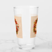 Südwest Chile Ristra Wreath auf Adobe Wall Glas (Links)