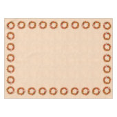 Südwest Chile Ristra Wreath auf Adobe Wall Tischdecke (Vorderseite (Horizontal))