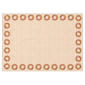 Südwest Chile Ristra Wreath auf Adobe Wall Tischdecke (Vorderseite (Horizontal))