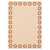 Südwest Chile Ristra Wreath auf Adobe Wall Tischdecke (Vorderseite)