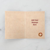 Südwest Chile Ristra Wreath Rustikales Rotes Fenst Karte (Innenseite)