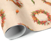 Südwest-Chile Ristra Wreath Weihnachten Geschenkpapier (Rolleneckpunkt)