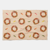 Südwest Chile Ristra Wreaths Geschirrtuch (Horizontal)