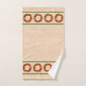 Südwest Chile Ristra Wreaths on Adobe Wall Badhandtuch Set (Handtuch)