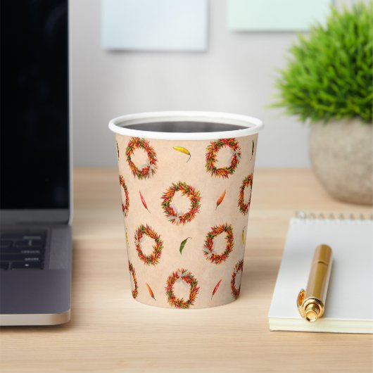 Südwest Chile Ristra Wreaths Pappbecher (InSitu)