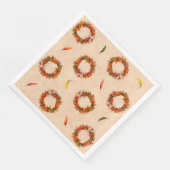 Südwest Chile Ristra Wreaths Serviette (Ecke)