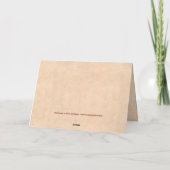 Südwest Chile Wreath Rustic Red Window Weihnachten Karte (Rückseite)