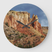 Südwest Cliffs Wall Clock Große Wanduhr (Vorderseite)