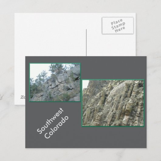 Südwest-Colorado-Ansichtskarte Postkarte (Vorne/Hinten)
