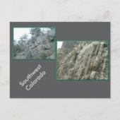 Südwest-Colorado-Ansichtskarte Postkarte (Vorderseite)