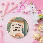 Südwest Cowboy Boys Birthday Pappteller (Party)