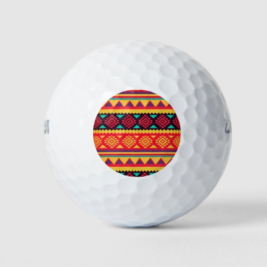 Südwest-Deckenmuster-Golfbälle Golfball (Vorderseite)