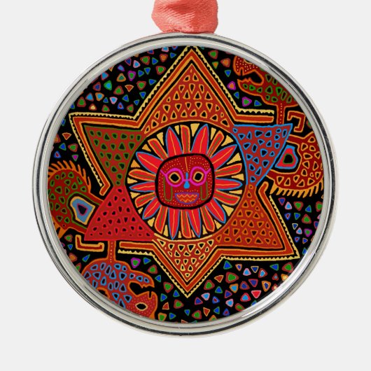 Südwest Del Sol Ornament Aus Metall (Vorne)