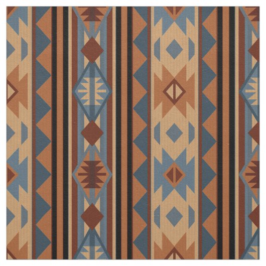 Südwest Design Adobe Gray Brown Tribal Muster Stoff (Muster)