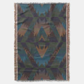 Südwest Design Aztec Print Decke (Vorderseite Vertikal)