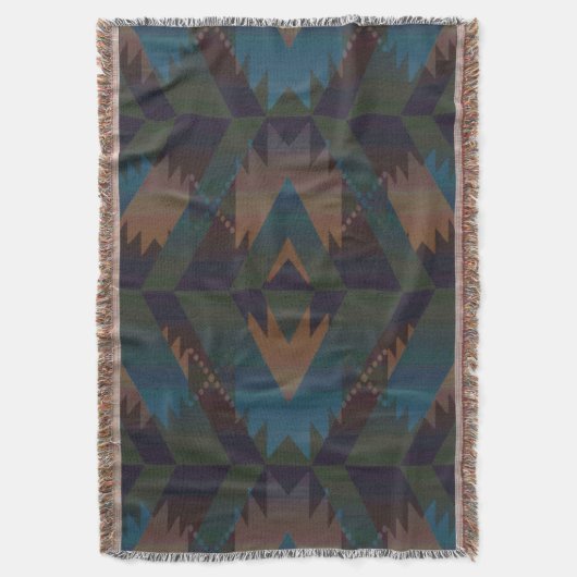 Südwest Design Aztec Print Decke (Vorderseite Vertikal)