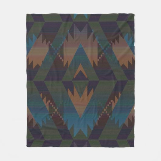 Südwest Design Aztec Print Decorative Blanket Fleecedecke (Vorderseite)
