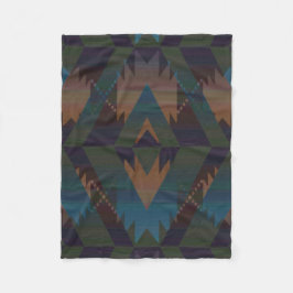Südwest Design Aztec Print Decorative Blanket Fleecedecke
