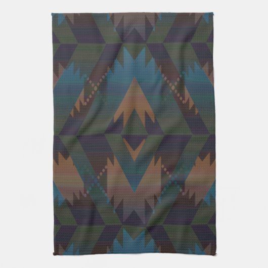 Südwest Design Aztec Print Handtuch (Vertikal)