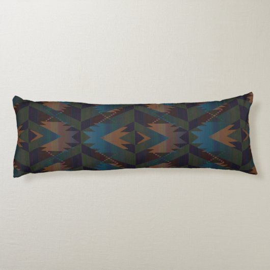 Südwest Design Azteken Muster Seitenschläferkissen (Rückseite)