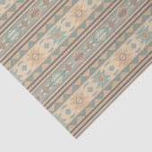 Südwest Design Green Brown Tan Seidenpapier (Ausschnitt)