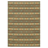 Südwest Design Green Brown Tan Tischdecke (Vorderseite)
