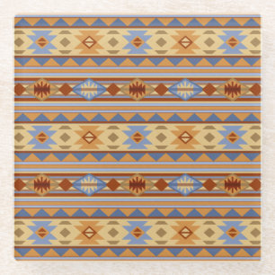 Südwest Design Rust Grau Gold Glasuntersetzer