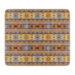 Südwest Design Rust Grau Gold Schneidebrett