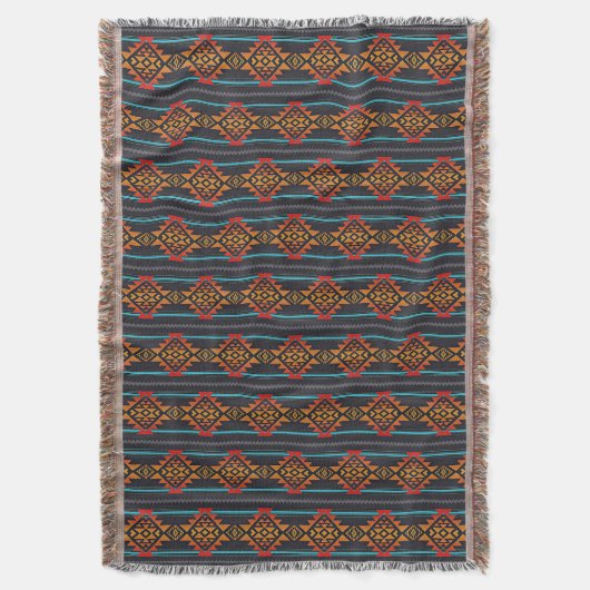 Südwest Design Throw Blanket Decke (Vorderseite Vertikal)