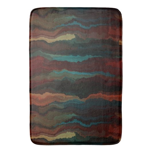 Südwest-Farbmischung Badematte (Vorderseite Vertikal)