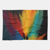 Südwest Feather Abstrakt Geschirrtuch (Horizontal)