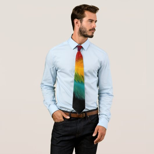 Südwest Feather Abstrakt Krawatte (Beispiel)