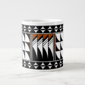 Südwest Feather Blessings Jumbo-Tasse (Vorderseite)