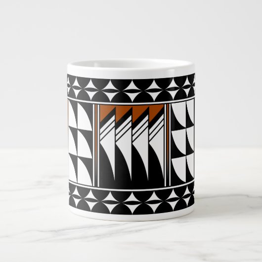 Südwest Feather Blessings Jumbo-Tasse (Vorderseite)