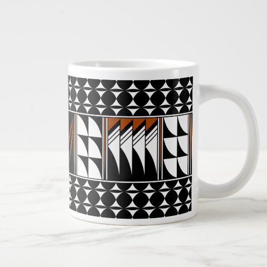 Südwest Feather Blessings Jumbo-Tasse (Rechts)