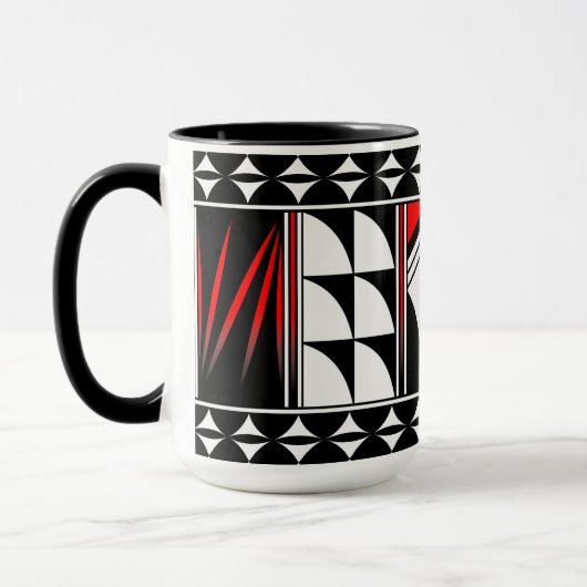 Südwest Feather Blessings Latte Tasse (Links)