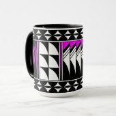 Südwest Feather Blessings Latte Tasse (Vorderseite Links)