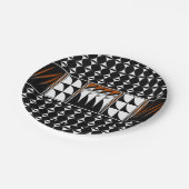 Südwest Feather Blessings Pappteller (Schrägansicht)