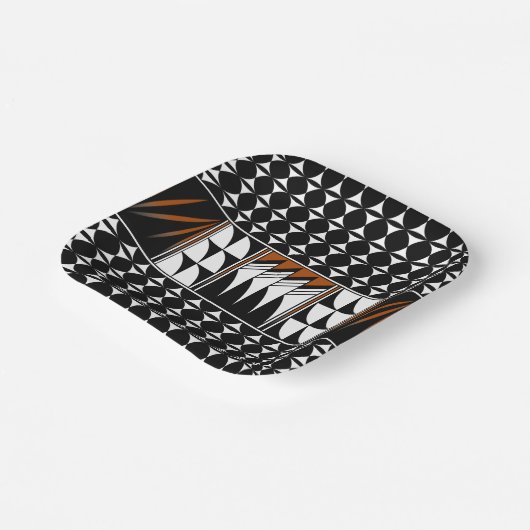 Südwest Feather Blessings Pappteller (Gewinkelt)