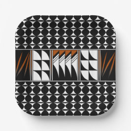 Südwest Feather Blessings Pappteller