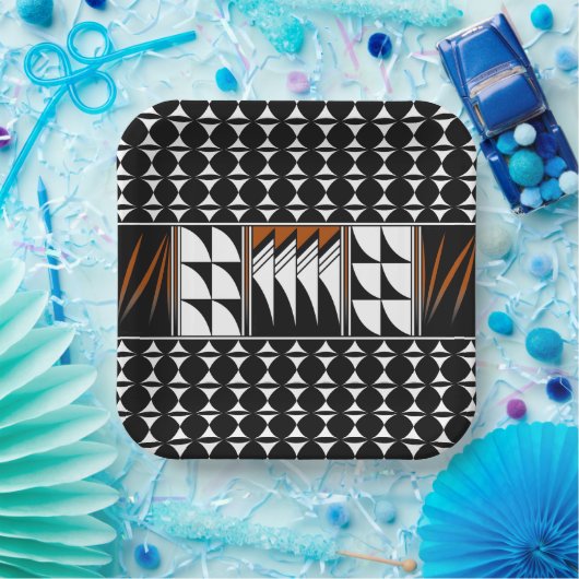 Südwest Feather Blessings Pappteller (Party)