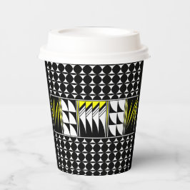 Südwest Feather Segnungen in Gelb Pappbecher