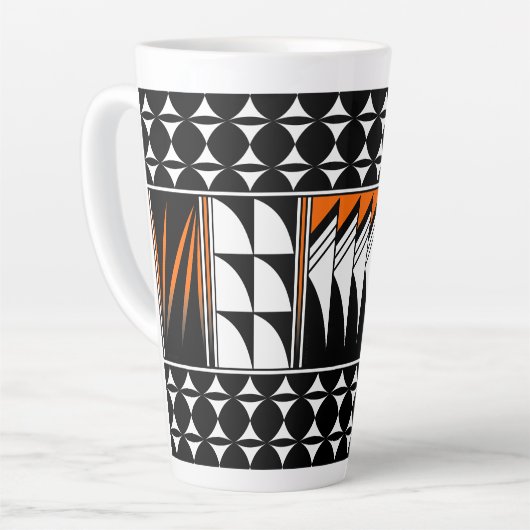 Südwest Feather Segnungen in Orange Milchtasse (Linke Ecke)